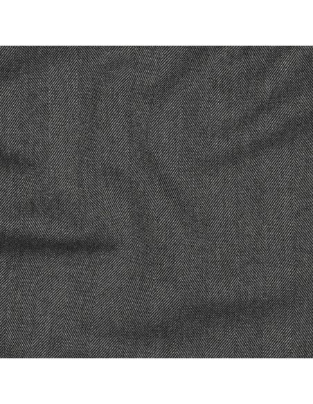 Großes Stretch-Zickzackmuster-Gewebe - Grau