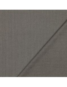 Großes Stretch-Zickzackmuster-Gewebe - Taupe
