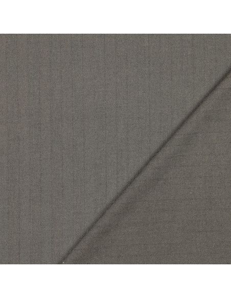 Großes Stretch-Zickzackmuster-Gewebe - Taupe