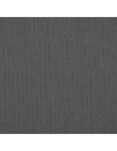 Feiner Stretch-Zickzackstoff - Grau