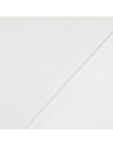 Mikrosatin-Stoff mit Seidentouch - Ecru