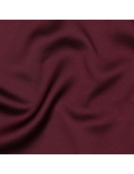Mikrosatin-Stoff mit Seidentouch - Bordeaux