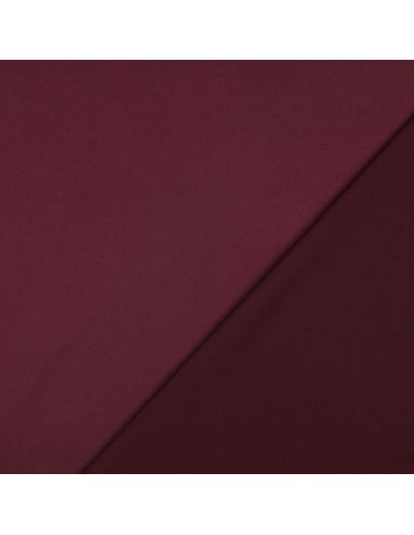 Mikrosatin-Stoff mit Seidentouch - Bordeaux
