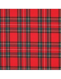 Schottisches Tartan-Gewebe - Rot 2