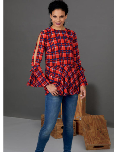 Oberteil-Schnittmuster - Butterick 6592