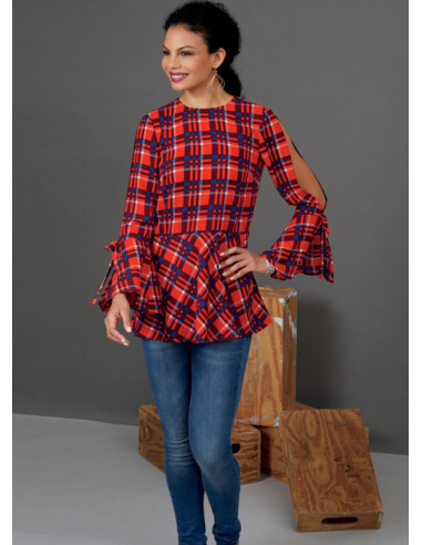 Oberteil-Schnittmuster - Butterick 6592