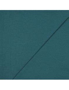 Rippenstrick-Jersey-Stoff - Petrolblau 2