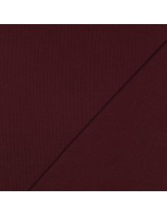 Rippenstrick-Jersey-Stoff - Bordeaux 2