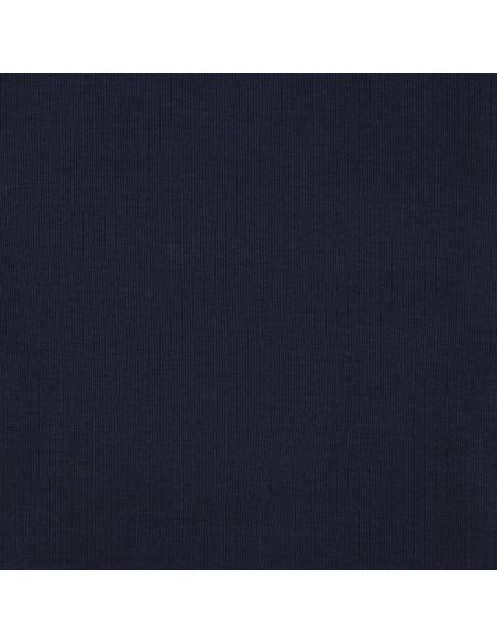 Rippenstrick-Jersey-Stoff - Marineblau