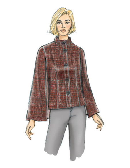 Umhangschnittmuster - Butterick 6603
