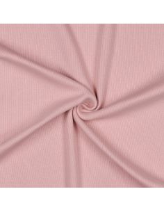 Rippenstrick-Jersey-Stoff - Blush