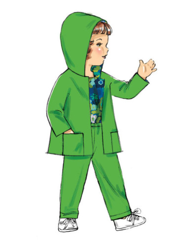 Schnittmuster für Puppenkleidung - Butterick 6606