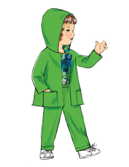 Schnittmuster für Puppenkleidung - Butterick 6606
