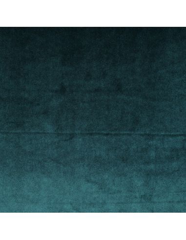 Luxus-Polsterstoff Samt - Petrolblau
