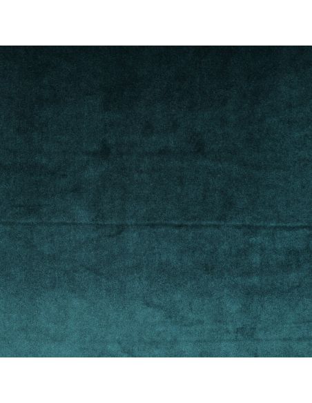 Luxus-Polsterstoff Samt - Petrolblau