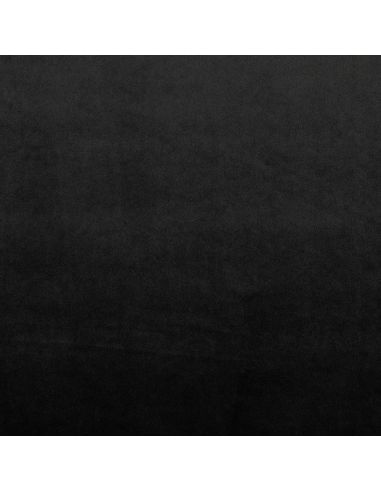 Luxus-Möbelstoff Samt - Schwarz