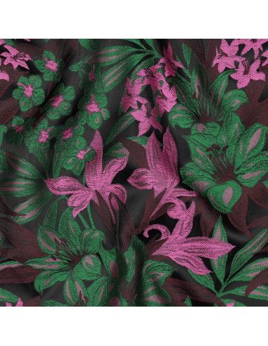 Jacquardstoff - Iris