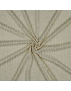 Rippenstrick Lurex Gewebe - Gold Ecru
