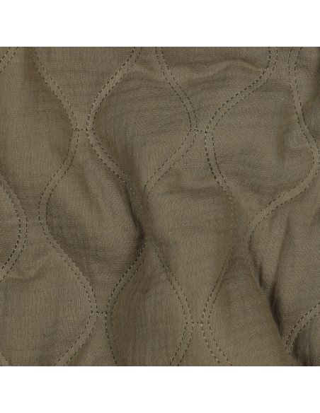 Steppstoff aus Doppelgaze - Khaki