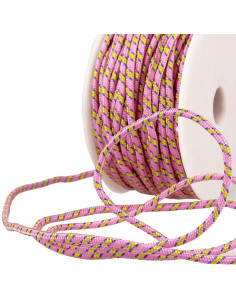Mehrfarbiges Sportband - Rosa, Gelb und Violett