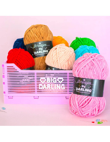 Chenille-Garn Scheepjes Big Darling
