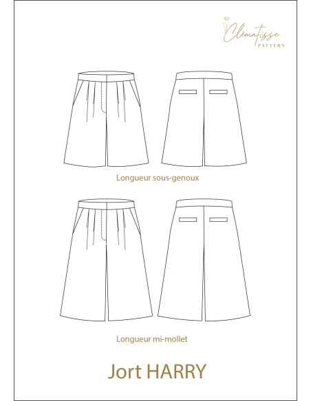 Harry-Jort-Muster - Clématisse-Muster