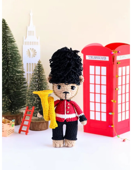Buch Puppen & Amigurumis zu Weihnachten so British