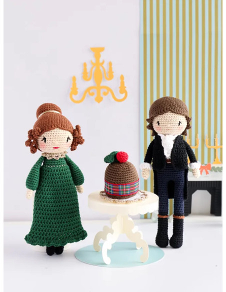 Buch Puppen & Amigurumis zu Weihnachten so British