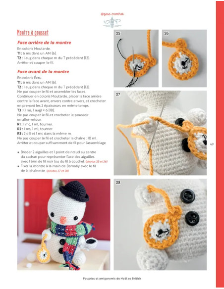 Buch Puppen & Amigurumis zu Weihnachten so British