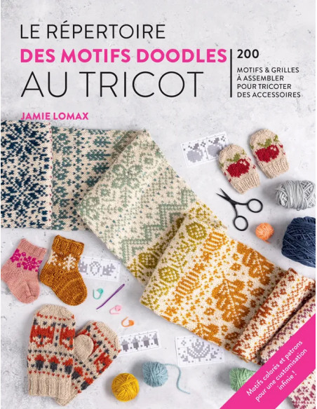Buch das Verzeichnis der Strick-Doodle-Muster