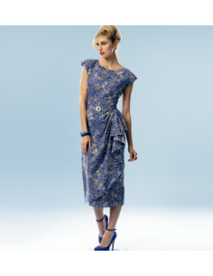 Kleid- und Gürtelmuster - Butterick 5880 2