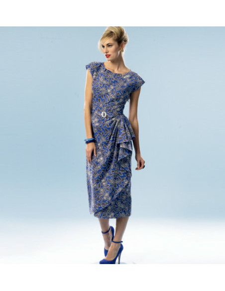 Kleid- und Gürtelmuster - Butterick 5880