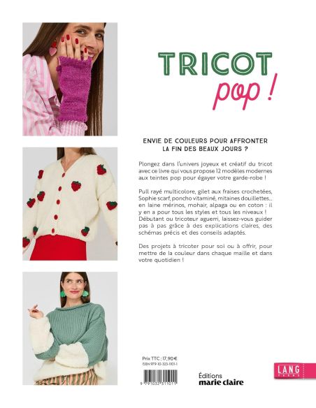 Strickbuch Pop - 12 Modelle zum Stricken