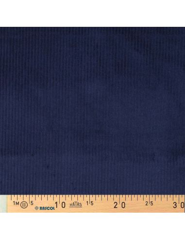 Baumwoll-Cordstoff - Marineblau