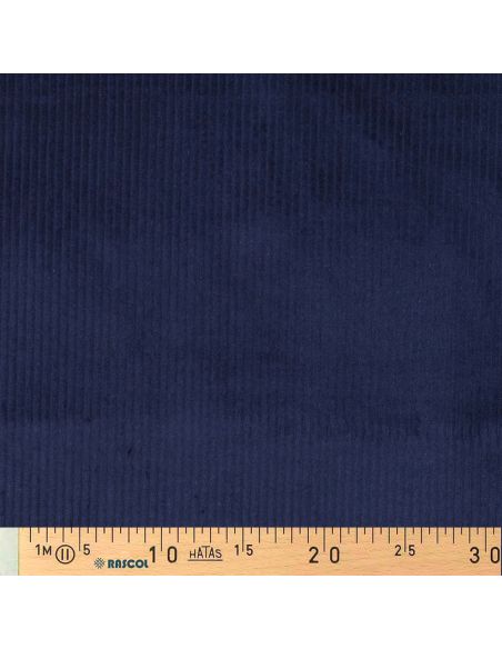 Baumwoll-Cordstoff - Marineblau