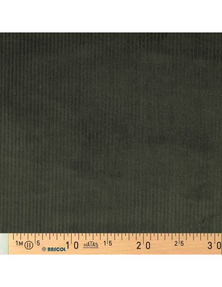 Baumwoll-Cordstoff - Dunkelgrün