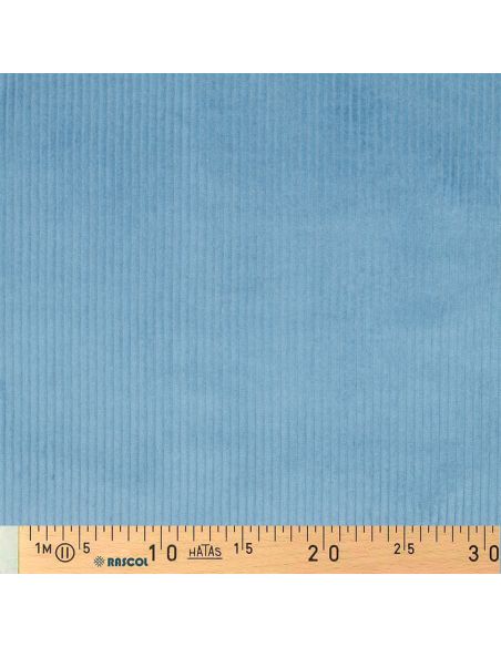 Baumwoll-Cordstoff - Blau