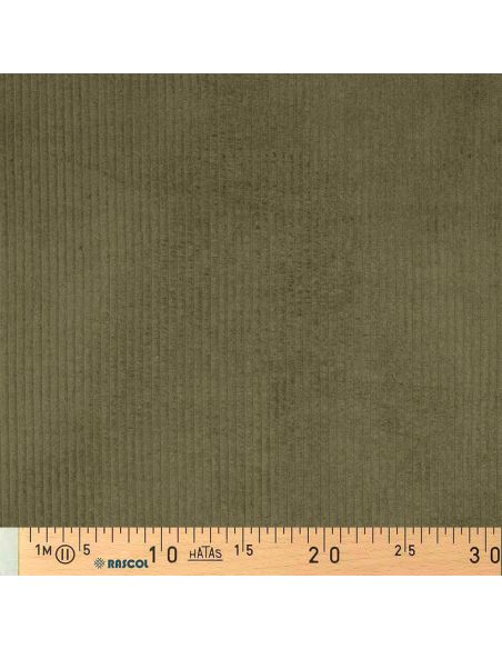 Baumwoll-Cordstoff - Militärgrün