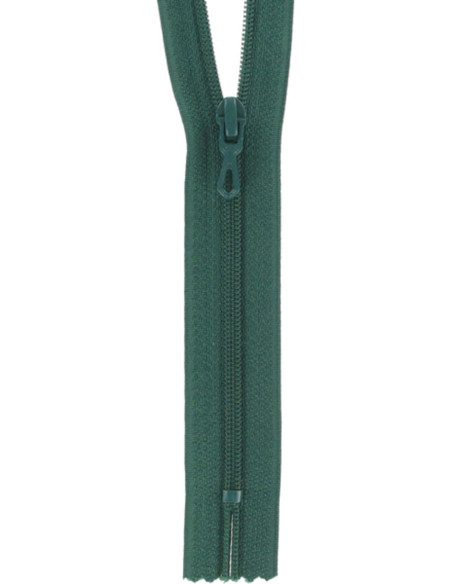 Nylon-Reißverschluss - Tannengrün