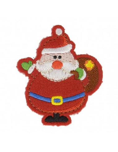 Bügelbild Weihnachten - Weihnachtsmann