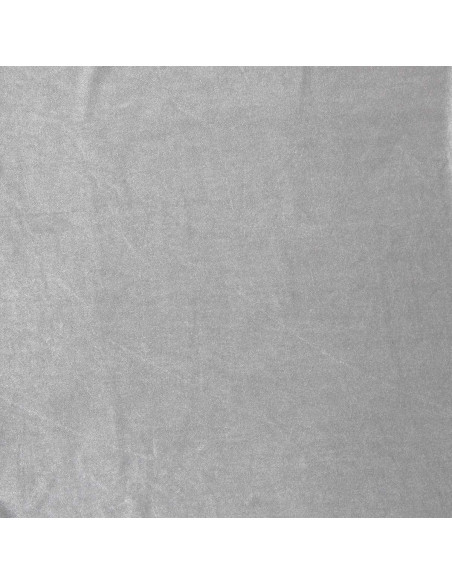 Stretch-Samtstoff - Silber