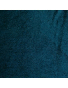 Stretch-Samtstoff - Petrolblau 2