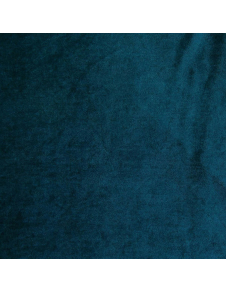 Stretch-Samtstoff - Petrolblau