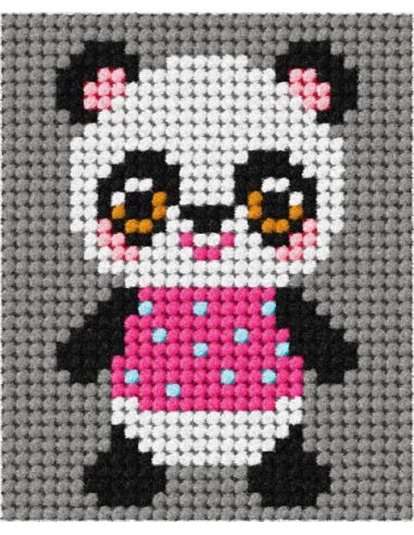 Kinder-Canvas-Set - Meine Freundin Panda