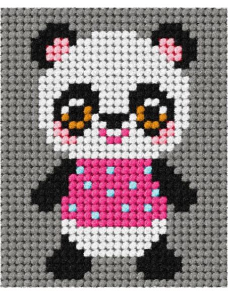 Kinder-Canvas-Set - Meine Freundin Panda