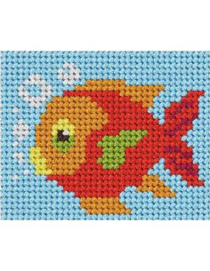 Kinder-Stickset - Der Goldfisch