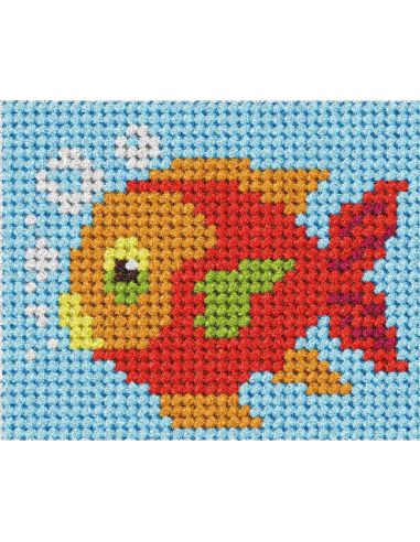 Kinder-Stickset - Der Goldfisch