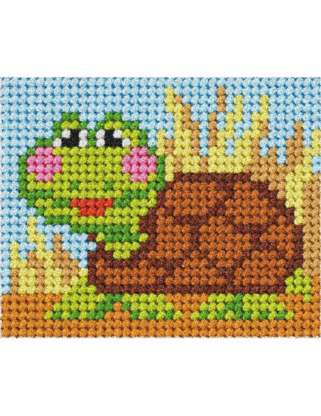 Kinder-Leinwand-Set - Die Schildkröte