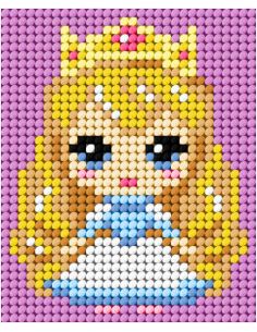 Kinder-Leinwand-Set - Kleine Prinzessin