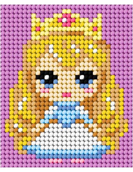 Kinder-Leinwand-Set - Kleine Prinzessin